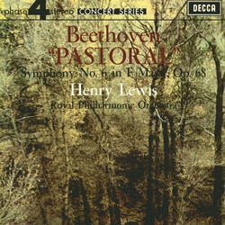 Ludwig Van Beethoven / Henry Lewis / The Royal Philharmonic Orchestra "Pastoral" Symphony No. 6 In F Major, Op. 68 Vinyl LP USED