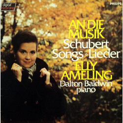 Franz Schubert / Elly Ameling / Dalton Baldwin An Die Musik (Schubert Songs) Vinyl LP USED