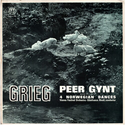Edvard Grieg / Wiener Festspielorchester / Gianfranco Rivoli Peer Gynt - Suites Nº 1 And 2 / 4 Norwegian Dances Vinyl LP USED