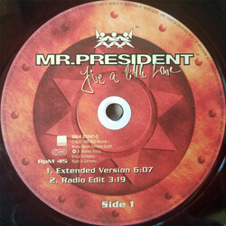 Mr. President Give A Little Love Vinyl USED