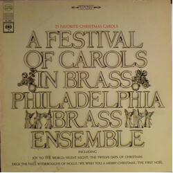 Philadelphia Brass Ensemble A Festival Of Carols In Brass Vinyl LP USED