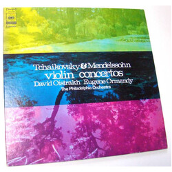 Pyotr Ilyich Tchaikovsky / Felix Mendelssohn-Bartholdy / David Oistrach / Eugene Ormandy / The Philadelphia Orchestra Violin Concertos Vinyl LP USED