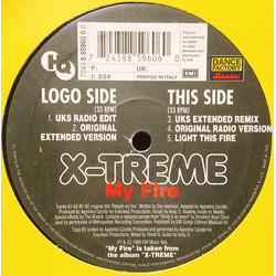 X-Treme My Fire Vinyl USED