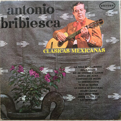 Antonio Bribiesca Clasicas Mexicanas Vinyl LP USED