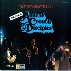 Andraé Crouch & The Disciples "Live" At Carnegie Hall Vinyl LP USED