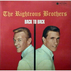 The Righteous Brothers Back To Back Vinyl LP USED