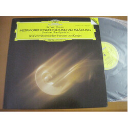 Richard Strauss / Berliner Philharmoniker / Herbert von Karajan Metamorphosen • Tod Und Verklärung Vinyl LP USED