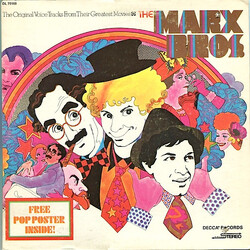 The Marx Brothers The Original Voice Tracks From Their Greatest Movies Vinyl LP USED