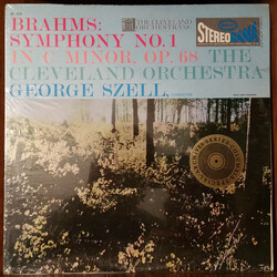 Johannes Brahms / The Cleveland Orchestra / George Szell Symphony No. 1 In C Minor, Op. 68 Vinyl LP USED