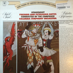 Igor Stravinsky / Columbia Symphony Orchestra Firebird And Petrushka Suites Vinyl LP USED