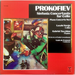 Sergei Prokofiev / Orchestra Of Radio Luxembourg / Laszlo Varga / Gabriel Tacchino / Louis De Froment Sinfonia Concertante For Cello / Piano Concerto 