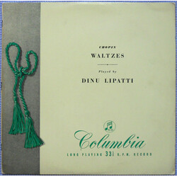 Dinu Lipatti / Frédéric Chopin Waltzes Vinyl LP USED