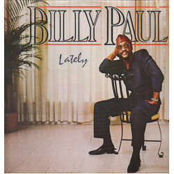 Billy Paul Lately Vinyl LP USED