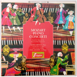 Wolfgang Amadeus Mozart / Alfred Brendel / Paul Angerer Piano Concerti Vinyl LP USED