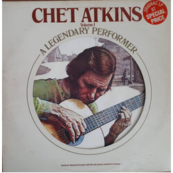 Chet Atkins A Legendary Performer Volume 1 Vinyl LP USED