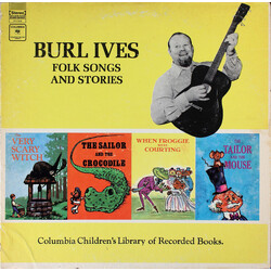 Burl Ives Burl Ives' Folk Songs And Stories Vinyl LP USED
