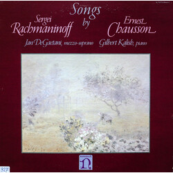 Sergei Vasilyevich Rachmaninoff / Ernest Chausson / Jan DeGaetani / Gilbert Kalish Songs Vinyl LP USED