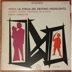 Giuseppe Verdi La Forza Del Destino (Highlights) Vinyl LP USED