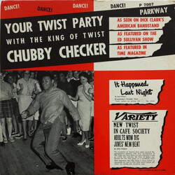 Chubby Checker Your Twist Party (With The King Of Twist) Vinyl LP USED