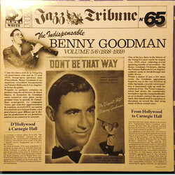 Benny Goodman The Indispensable Benny Goodman Vinyl 2 LP USED