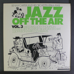 Benny Carter And His Orchestra Jazz Off The Air Vol. 3 Vinyl LP USED