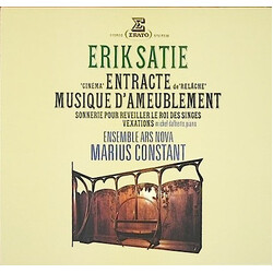 Erik Satie Entracte · Musique D'Ameublement · Sonnerie Pour Réveiller Le Roi Des Singes · Vexations Vinyl LP USED