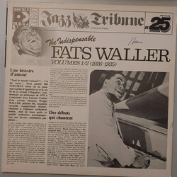 Fats Waller The Indispensable Fats Waller - Volumes 1/2 (1926-1935) Vinyl 2 LP USED