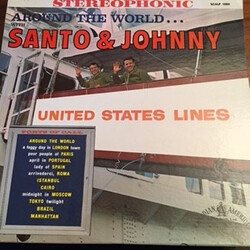 Santo & Johnny Around The World With Santo & Johnny Vinyl LP USED