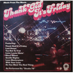 Studio '78 Thank God It's Friday (Music From The Movie) Vinyl LP USED