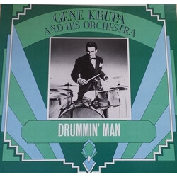 Gene Krupa And His Orchestra Drummin' Man Vinyl LP USED