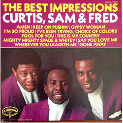 The Impressions The Best Impressions... Curtis, Sam & Fred Vinyl LP USED