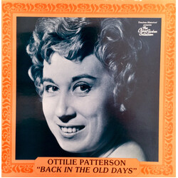 Ottilie Patterson "Back In the Old Days" Vinyl LP USED
