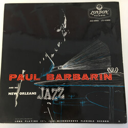 Paul Barbarin And His Jazz Band Paul Barbarin And His New Orleans Jazz Vinyl LP USED