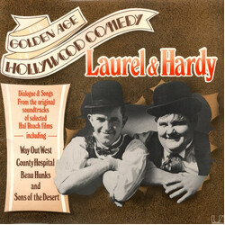 Laurel & Hardy The Golden Age Of Hollywood Comedy Vinyl LP USED