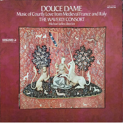 The Waverly Consort / Michael Jaffee Douce Dame Music Of Courtly Love From Medieval France And Italy Vinyl LP USED