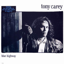 Tony Carey Blue Highway Vinyl LP USED