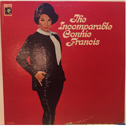 Connie Francis The Incomparable Connie Francis Vinyl LP USED