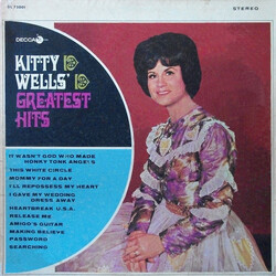 Kitty Wells Kitty Wells' Greatest Hits Vinyl LP USED