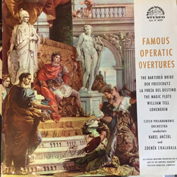 The Czech Philharmonic Orchestra / Karel Ančerl / Zdeněk Chalabala Famous Operatic Overtures Vinyl LP USED