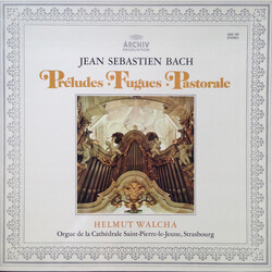 Johann Sebastian Bach / Helmut Walcha Préludes - Fugues - Pastorale Vinyl LP USED