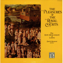 The Early Music Consort Of London / David Munrow The Pleasures Of The Royal Courts Vinyl LP USED