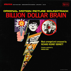 Richard Rodney Bennett Billion Dollar Brain (Original Motion Picture Soundtrack) Vinyl LP USED