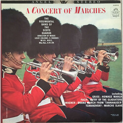 The Regimental Band Of The Scots Guards A Concert of Marches Vinyl LP USED