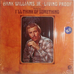 Hank Williams Jr. Living Proof Vinyl LP USED