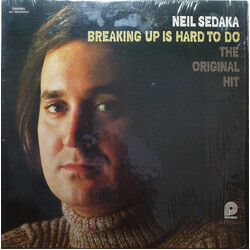 Neil Sedaka Breaking Up Is Hard To Do Vinyl LP USED