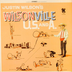 Justin Wilson Justin Wilson's Wilsonville U.S. And A. Vinyl LP USED