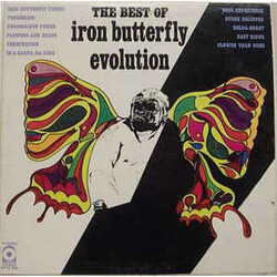 Iron Butterfly The Best Of Iron Butterfly Evolution Vinyl LP USED