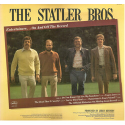 The Statler Brothers Entertainers...On And Off The Record Vinyl LP USED