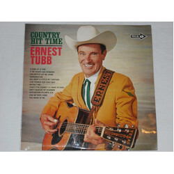Ernest Tubb Country Hit Time Vinyl LP USED