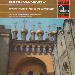 Sergei Vasilyevich Rachmaninoff / Detroit Symphony Orchestra / Paul Paray Symphony No. 2 In E Minor Vinyl LP USED